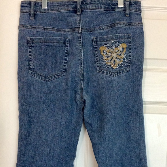 Sale Blue jeans vintage jeans boot cut high wasted jeans women’s 32/31 - Picture 1 of 9